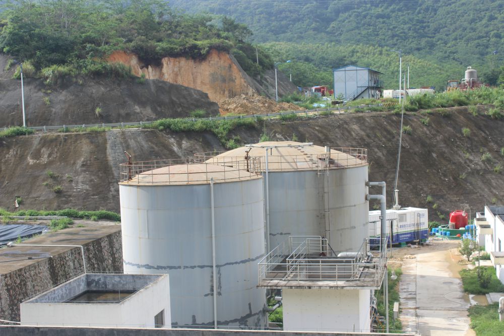 A 100 ton landfill leachate project in Huidong County