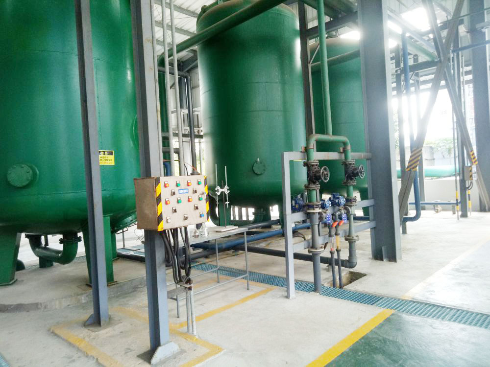 A certain 400tph desalination water system