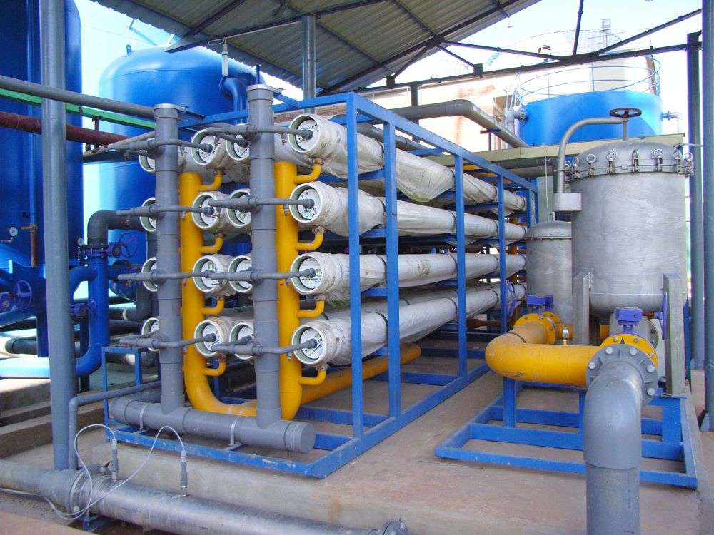 Chemical reverse osmosis desalination water system 2